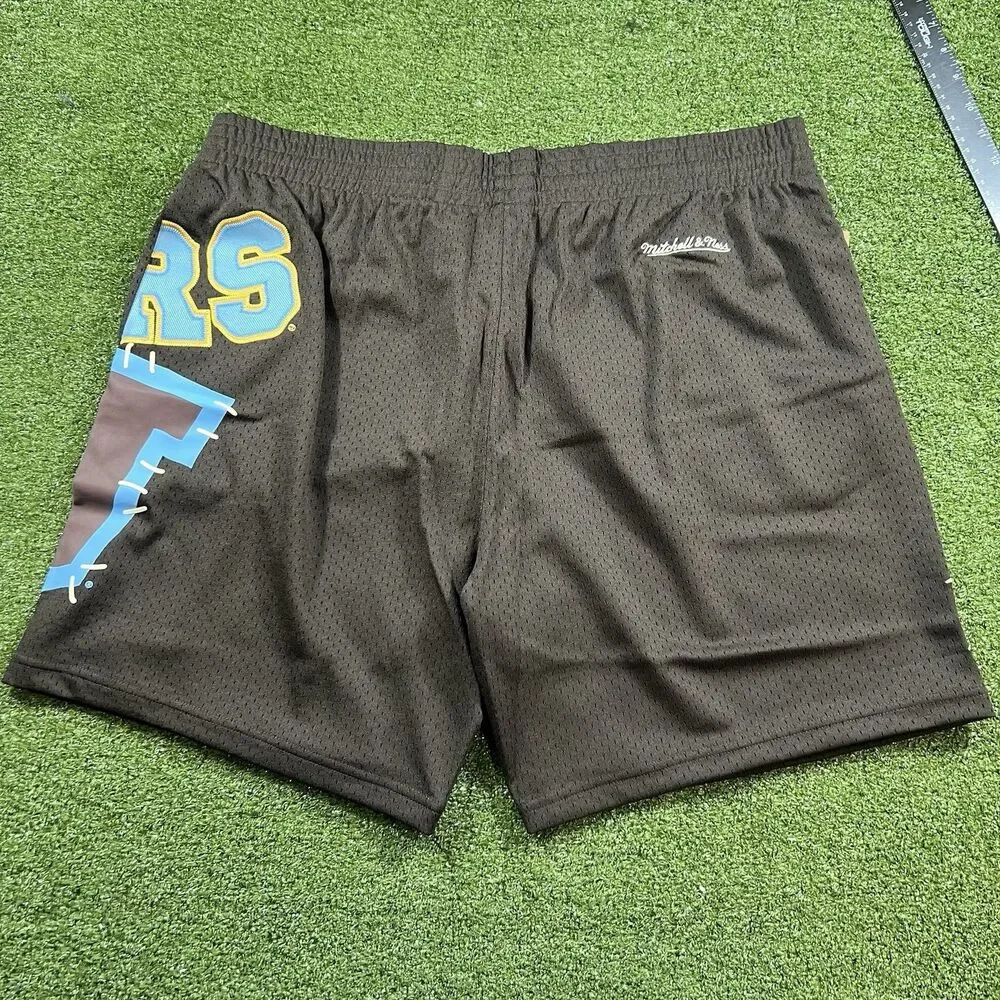 Travis Scott Mitchell And Ness Southern University Shorts Size XXL